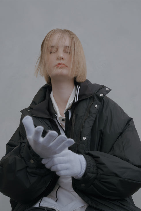 【THE JEAN PIERRE】"Signature Drop Puffer Jacket"
